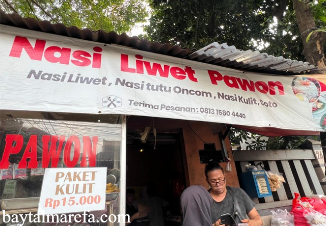 Nasi Liwet Viral di Jakarta Barat Ludes dalam 3 Jam!